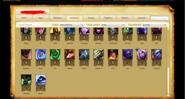 Conta Diamante 5 - 40 Campeões 2 Skins