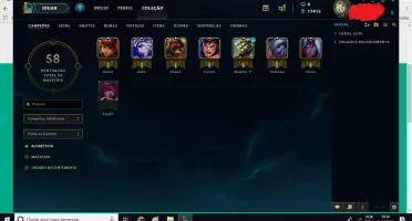 CONTA LOL LVL 30 UNRANKED