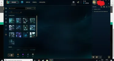CONTA LOL LVL 30 UNRANKED