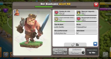 Conta clash of clans full cv10