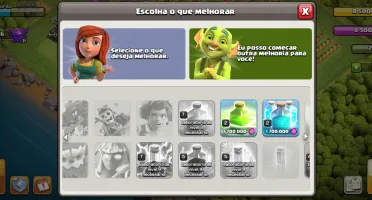 Conta clash of clans full cv10
