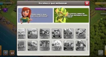 Conta clash of clans full cv10