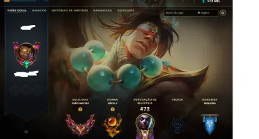 Vendo Minha Conta Smurf De League Of Legends. Elo Solo Duo