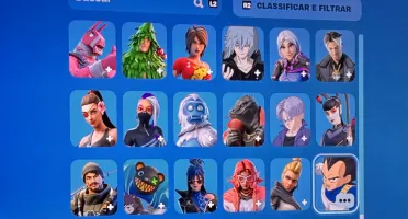 Vendo conta de fortnite