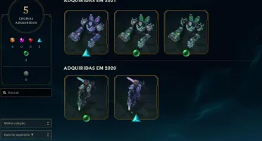 CONTA LOL MESTRE 230 SKINS KAYN PRESTIGIO RYZE TRIUNFANTE