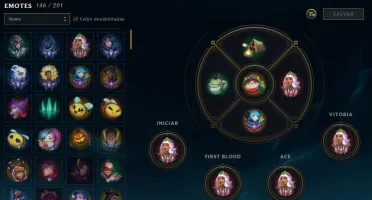 CONTA LOL MESTRE 230 SKINS KAYN PRESTIGIO RYZE TRIUNFANTE