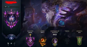 CONTA LOL MESTRE 230 SKINS KAYN PRESTIGIO RYZE TRIUNFANTE