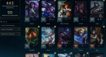 CONTA LOL MESTRE 230 SKINS KAYN PRESTIGIO RYZE TRIUNFANTE