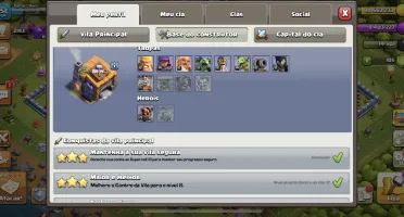 Clash of Clans CV quase full