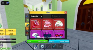 Conta Blox Fruits Max Level + [Insira uma Espada ou Fruta Ra