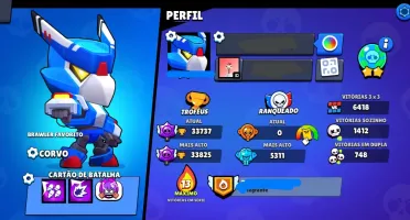 Conta Premium Brawl Stars.