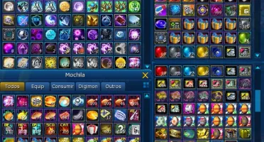 Conta boa no midgame no server LA Omegamon
