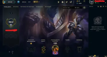 Conta League of Legends Full Acesso - 87 Champs e 45 Skins