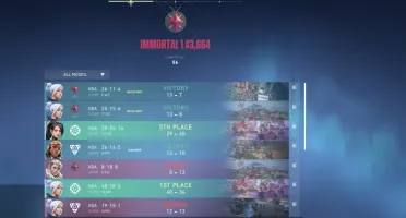 Conta imortal 1 mmr bom