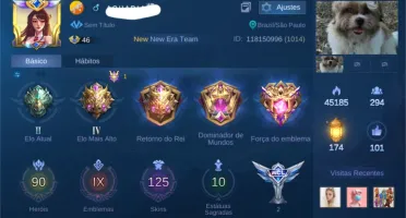 Conta Mobile Legends (Preço bom)