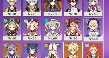 Conta Genshin Impact AR55