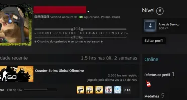 CSGO Águia 2, 2021 Verde, 4 Medalhas