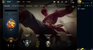 Conta LOL Prata 1 Pronta Entrega
