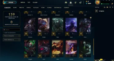 Conta LOL Prata 1 Pronta Entrega