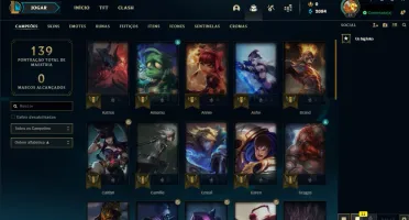 Conta LOL Prata 1 Pronta Entrega