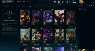 Conta LOL Prata 1 Pronta Entrega