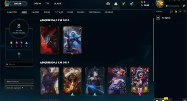 Conta LOL Prata 1 Pronta Entrega
