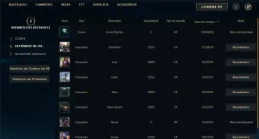 Conta Platina 1 BARATA
