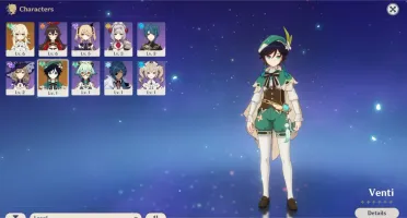 CONTA GENSHIN IMPACT - VENTI / NA SERVER