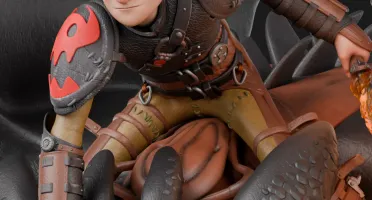 Hiccup and Toothless - domando meu dragon 3d stl