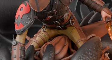 Hiccup and Toothless - domando meu dragon 3d stl