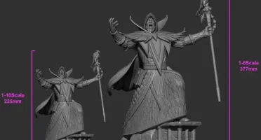 3D Printer Stl Files - Medivh - Warcraft Wow