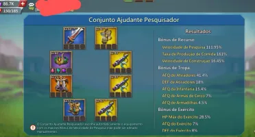 Conta Lords Móbile
