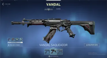 conta valorant com vandal saqueadora nivel maximo + passe
