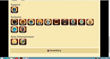 Conta com 13 anos, alguns rares e hard farm