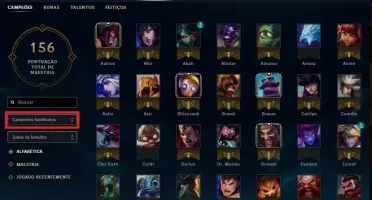 Conta League Legends 103 Champs - Prata iv