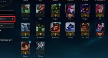 Conta League Legends 103 Champs - Prata iv