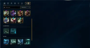 Conta platina 2,Várias skins! 91 champions e 48 skins!