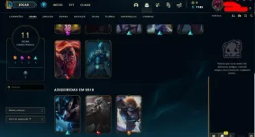 Conta nível 70, 11 skins (ez pulsefire) e-mail trocável
