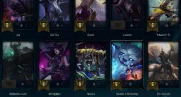 Conta nível 70, 11 skins (ez pulsefire) e-mail trocável