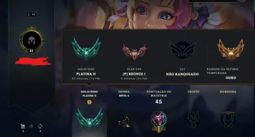 CONTA PLATINA 2 SMURF 62% WR