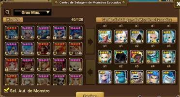 Conta Summoners war Maximilian dark weapon master