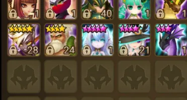 Conta Summoners war Maximilian dark weapon master