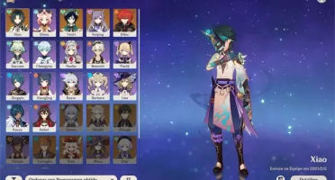 CONTA GENSHIN / XIAO + 3 5* [TOP]