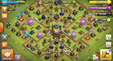 Conta Clash Of Clans (CV 11) 2881 gemas