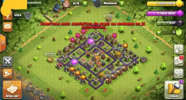 Clash of clans cv 7 100% full barato