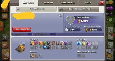 Clash of clans cv 7 100% full barato