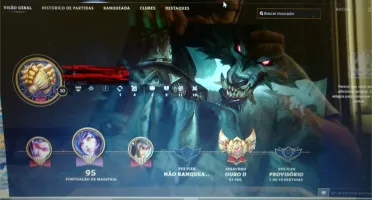 Conta League of Legends Ouro 2 com 3 Skins