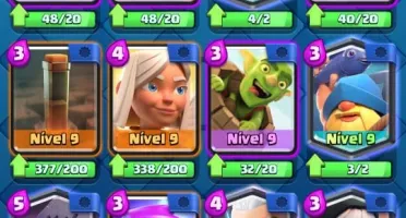 CLASH ROYALE LVL12;6 ANOS;2400 GEMAS;550K GOLD;TROCA DE NICK