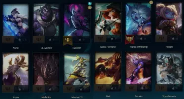 CONTA LOL DIAMANTE II 66% WINRATE GANHANDO 28 PDL