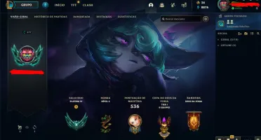 Conta LOL - 675 skins +100 cromas